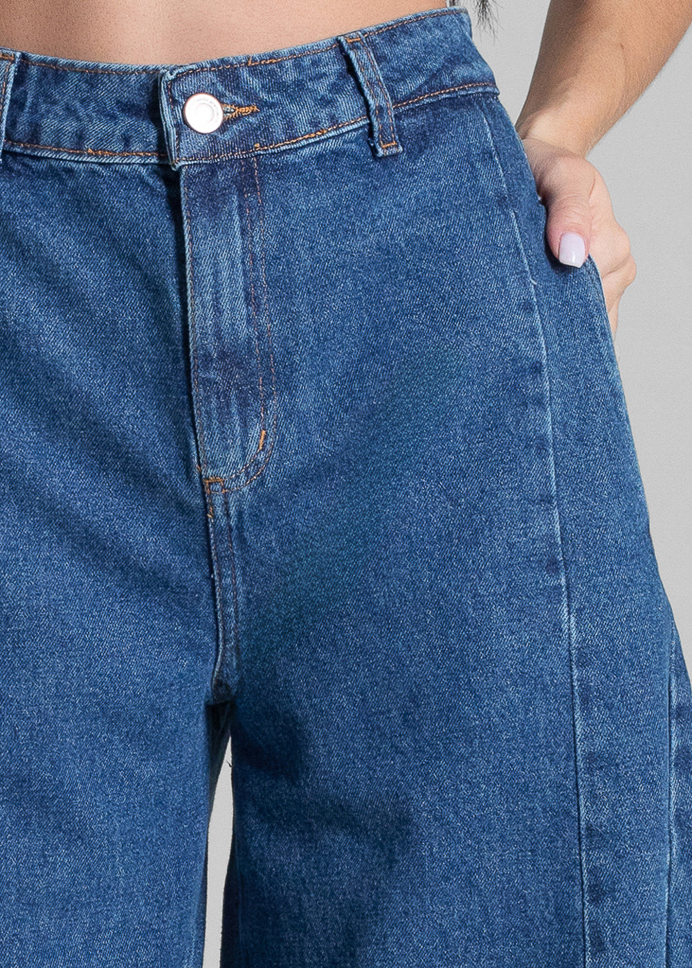 Calça Jeans Sawary Balloon - 282880 AZUL