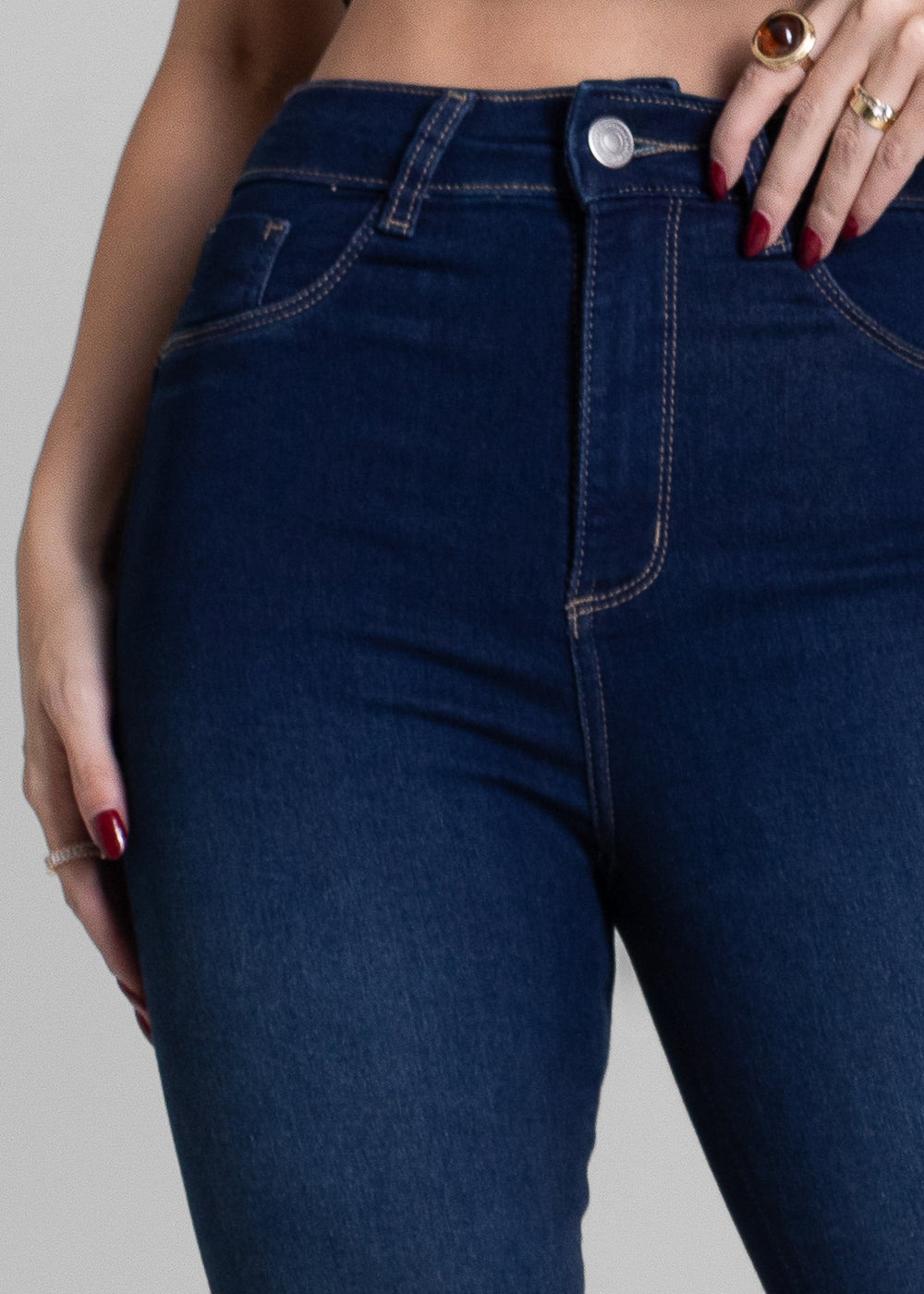 Calça Jeans Sawary Push Up - 282900 AZUL