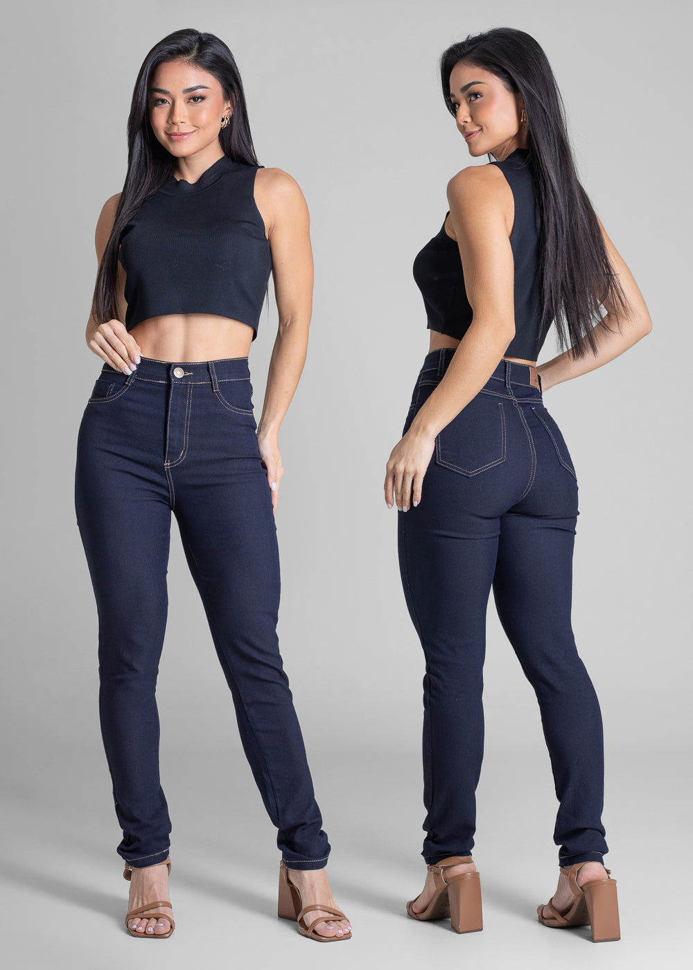 Calça Jeans Sawary Super Stretch - 282911 AZUL