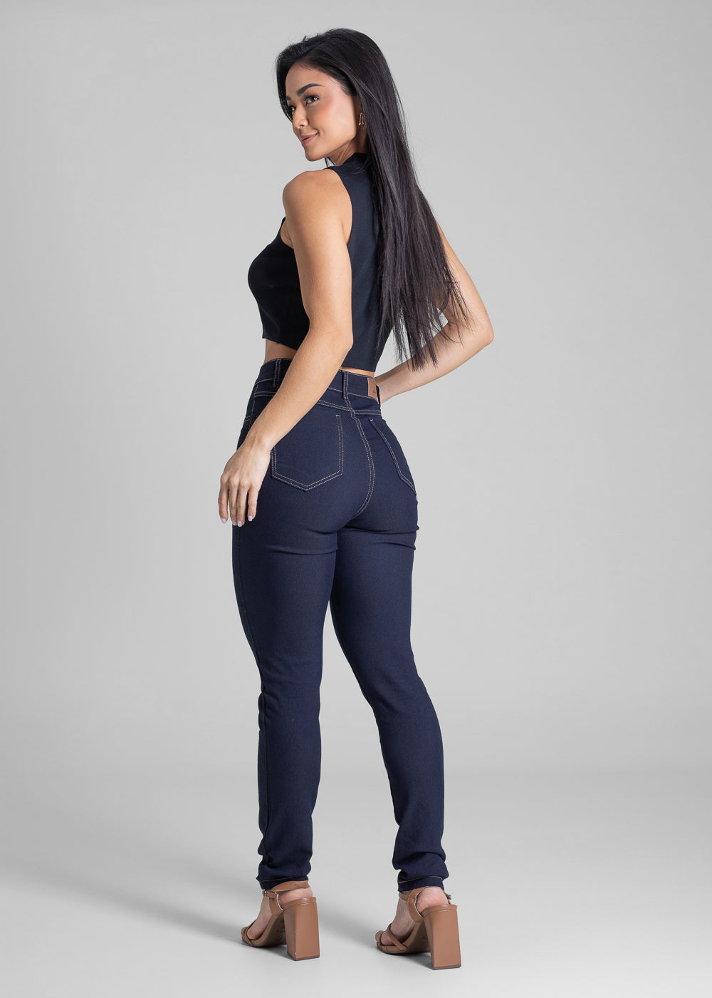 Calça Jeans Sawary Super Stretch - 282911 AZUL