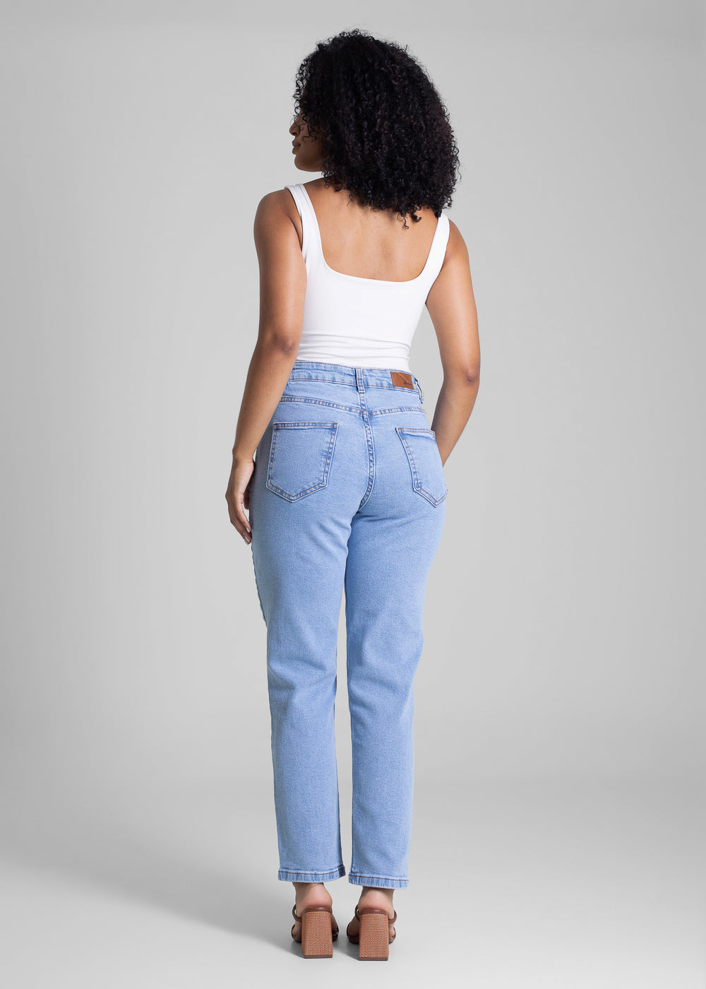 Calça Jeans Sawary Mom - 282946 AZUL