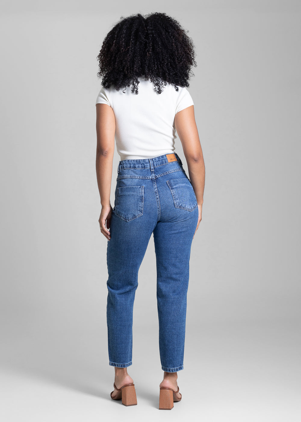 Calça Jeans Sawary Mom - 282952 AZUL