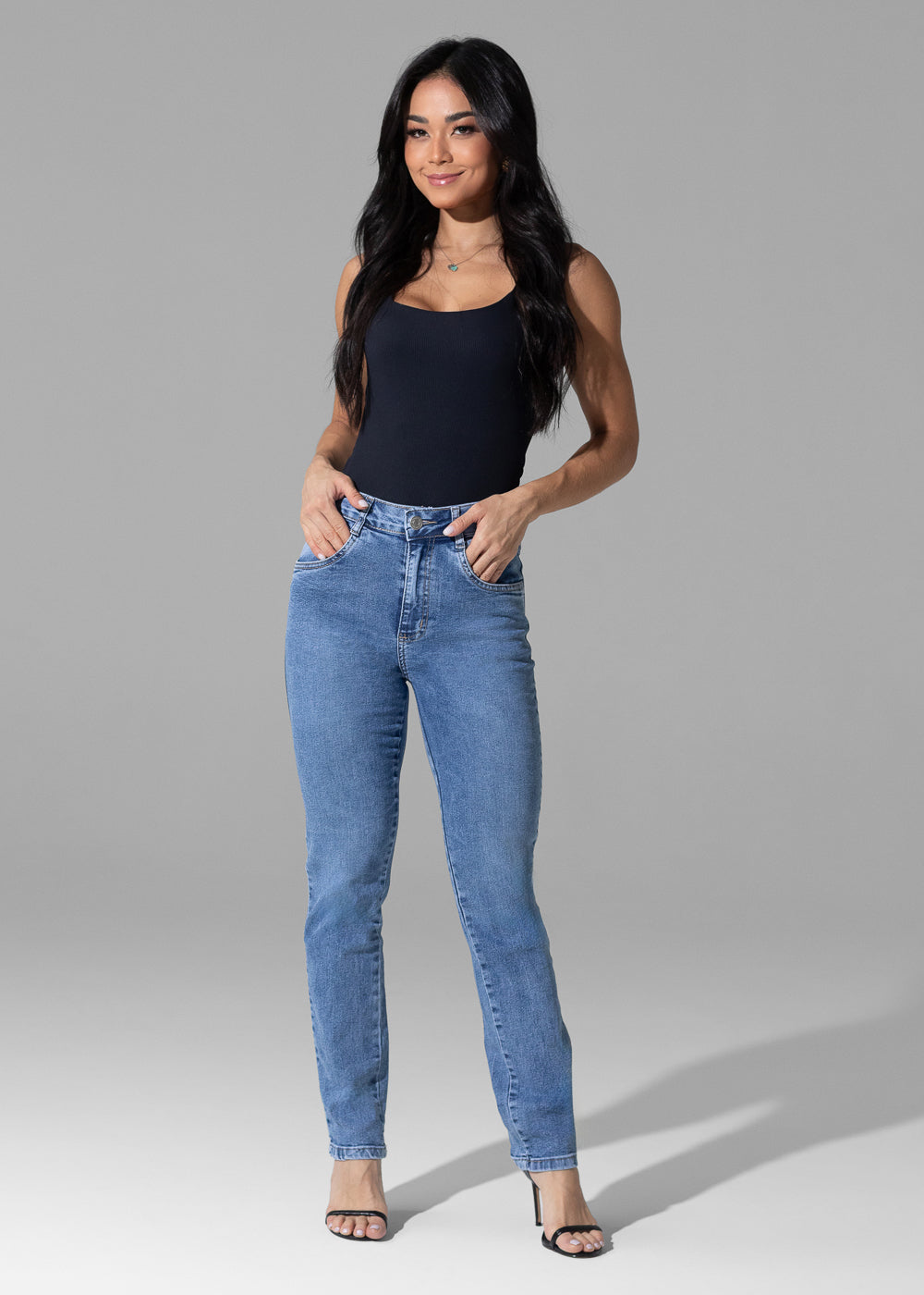 Calça Jeans Sawary Reta - 282979 AZUL