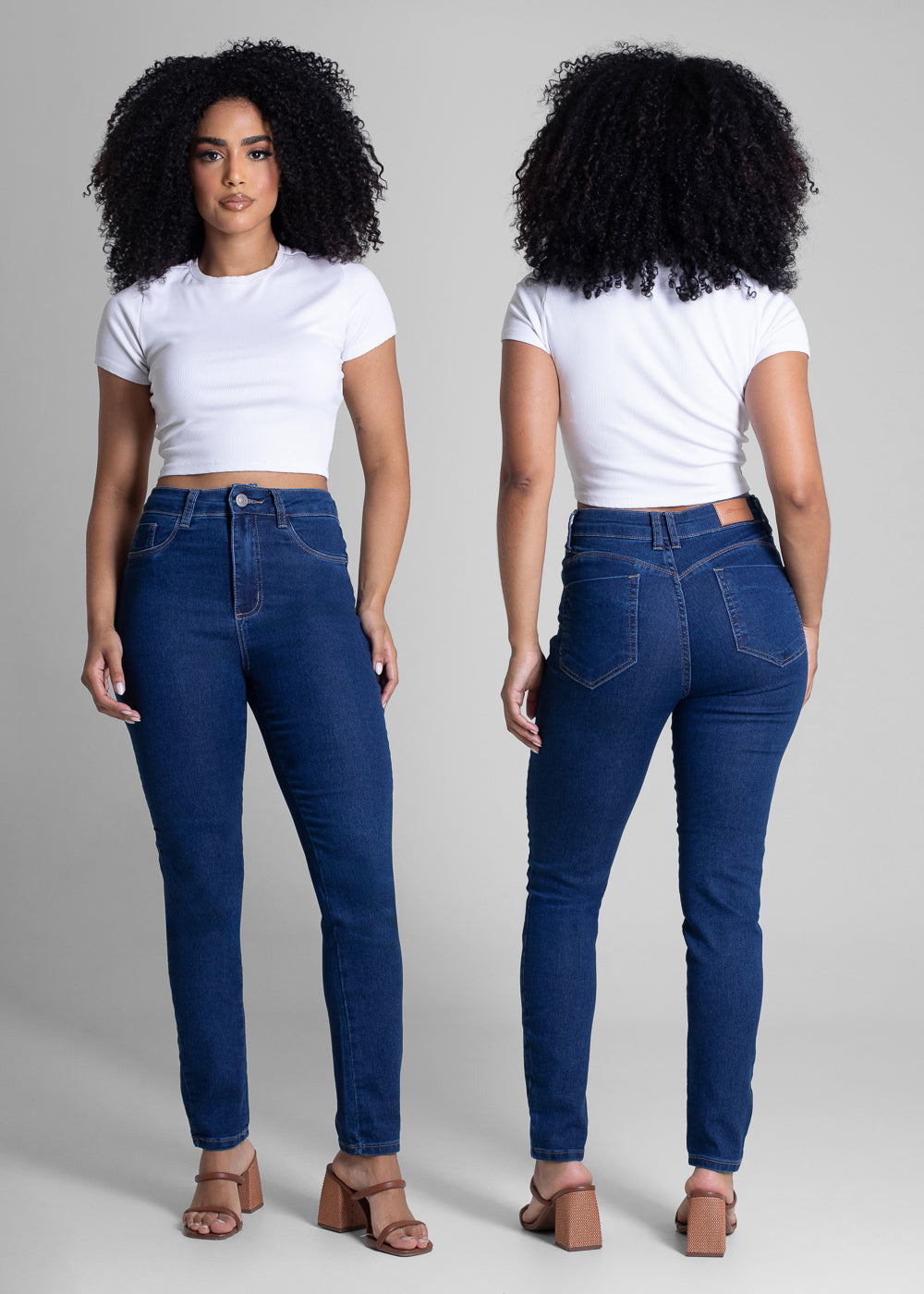 Calça Jeans Sawary Push Up - 282999 AZUL