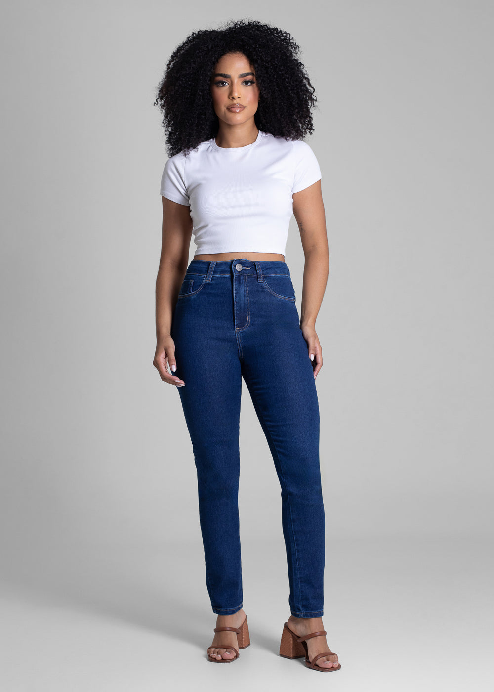Calça Jeans Sawary Push Up - 282999 AZUL