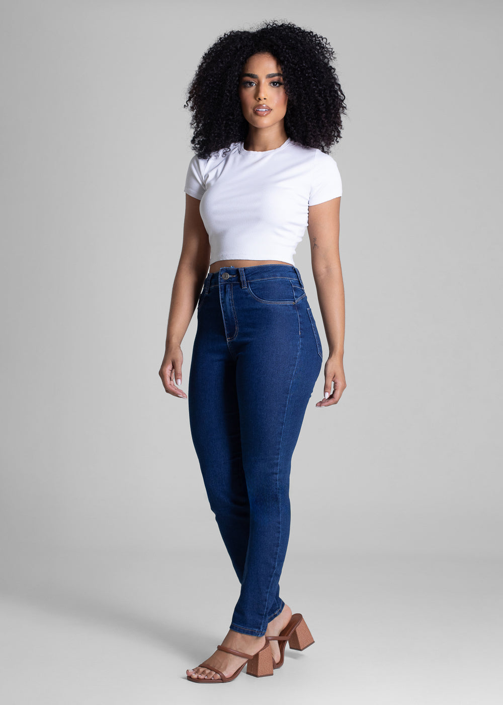 Calça Jeans Sawary Push Up - 282999 AZUL