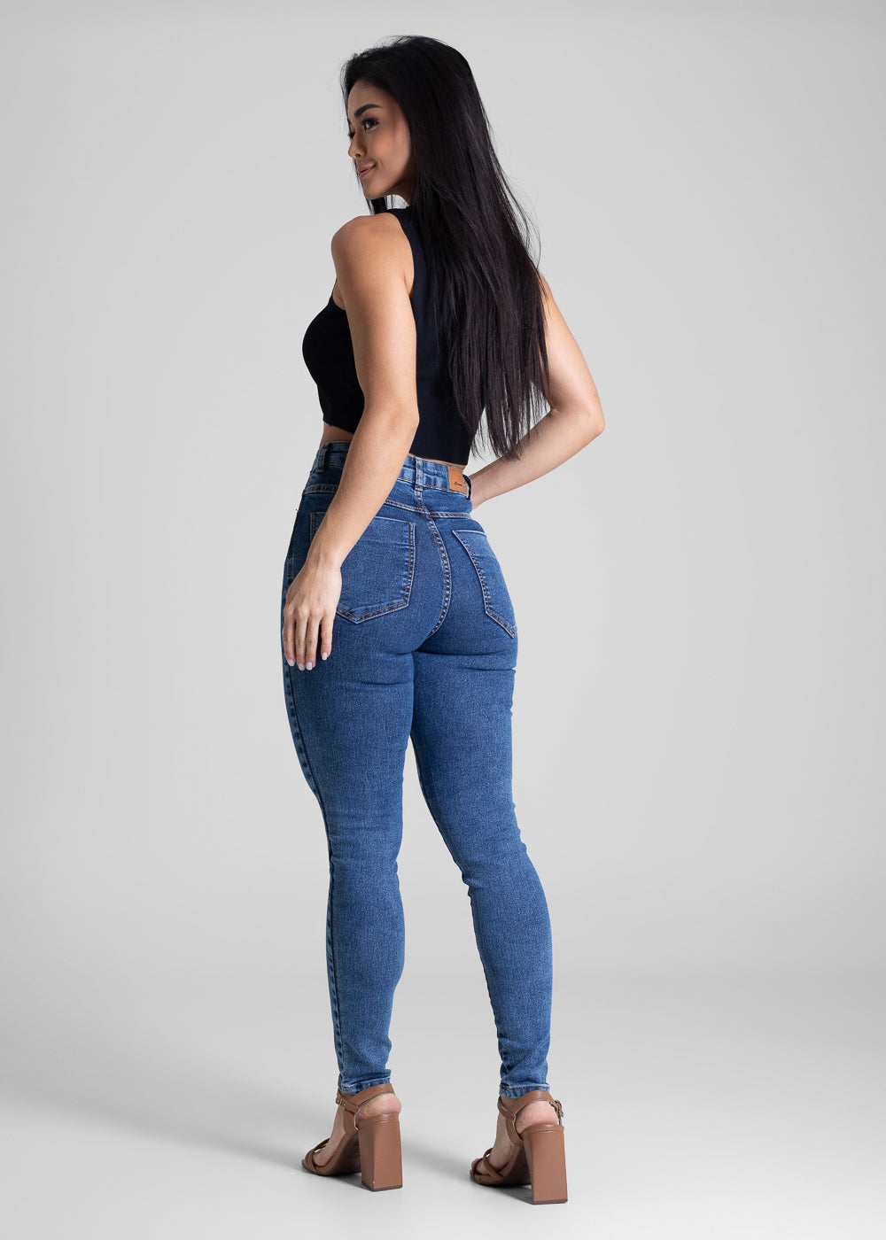 Calça Jeans Sawary Super Lipo - 283006 AZUL