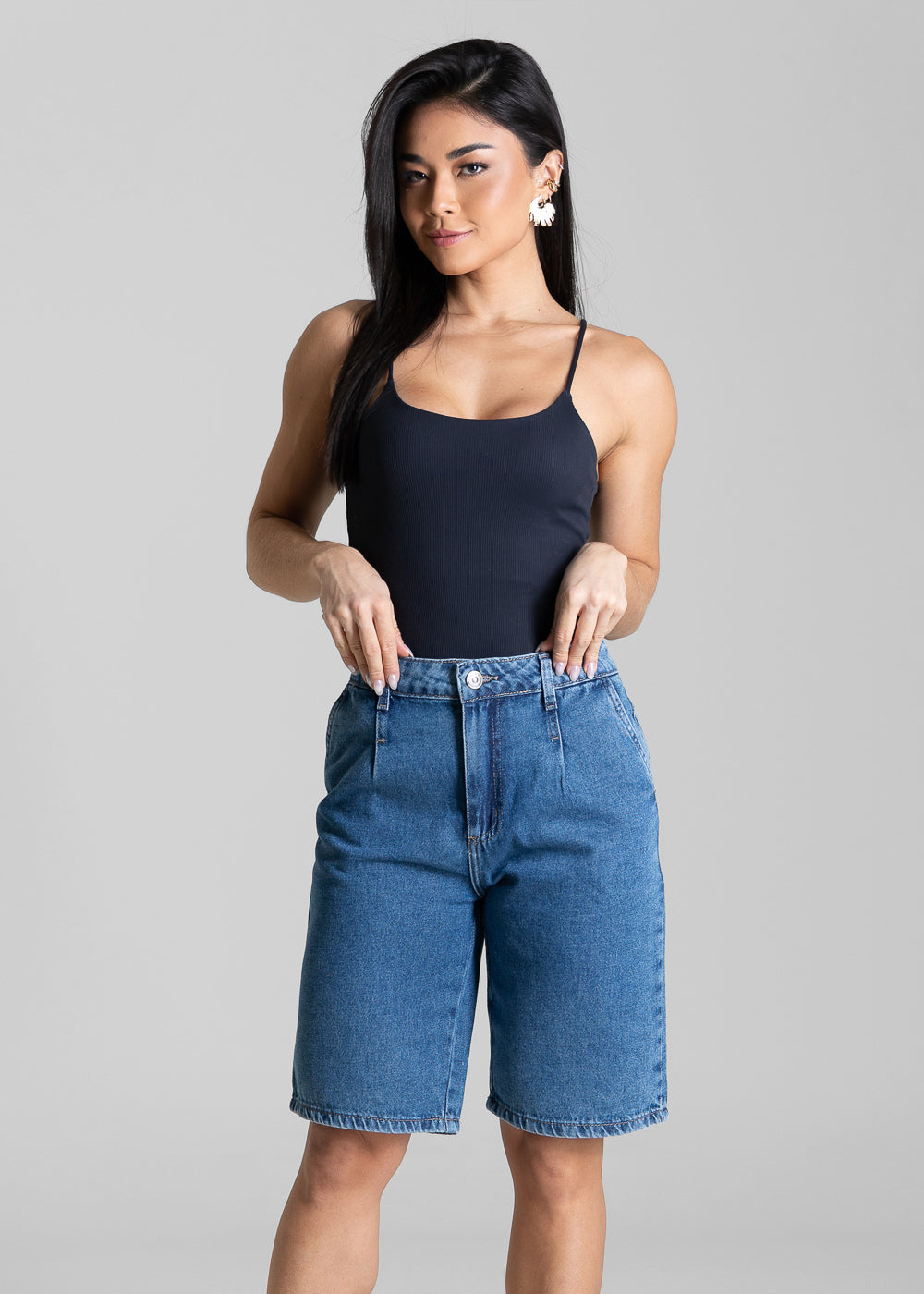 Bermuda Jeans Sawary - 283030 AZUL