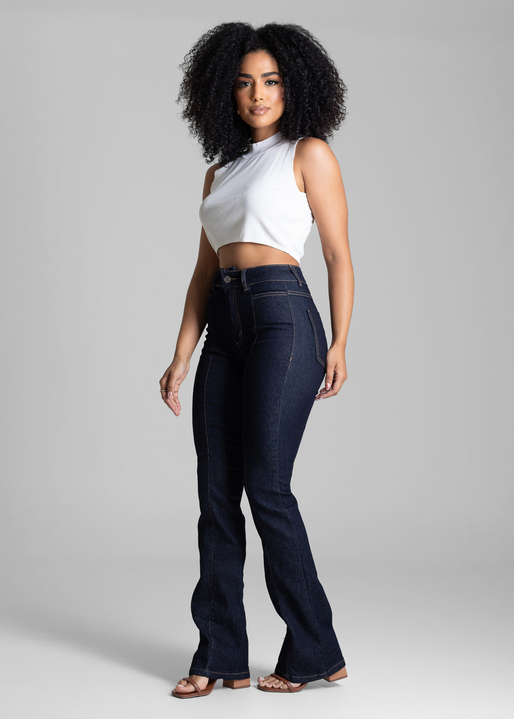 Calça Jeans Sawary Boot Cut - 283071 AZUL