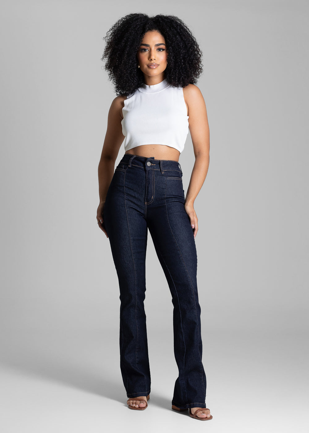 Calça Jeans Sawary Boot Cut - 283071 AZUL