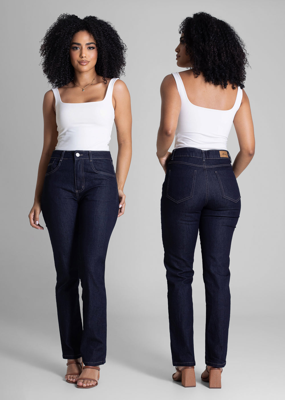 Calça Jeans Sawary Reta - 283076 AZUL