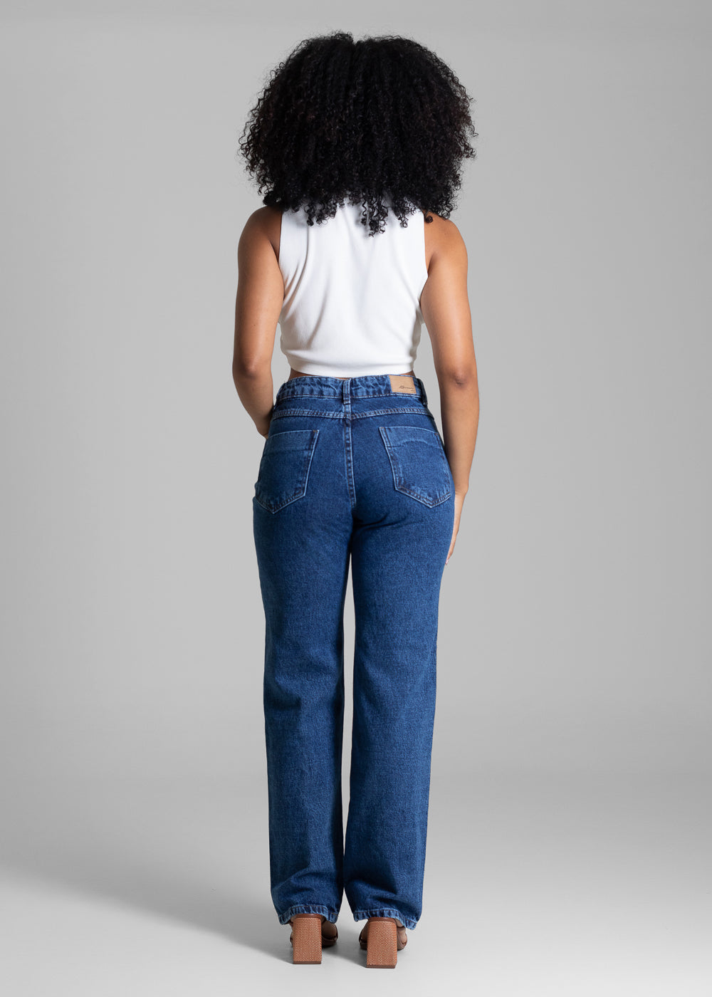 Calça Jeans Sawary Reta - 283095 AZUL