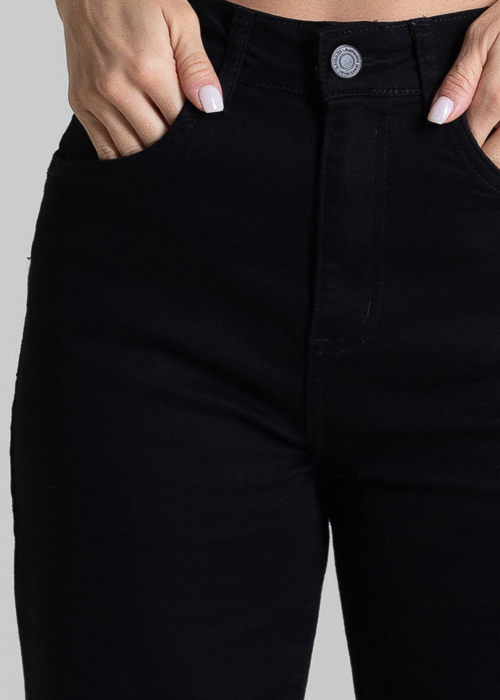 Calça Sarja Sawary Reta Petit - 283125 PRETO