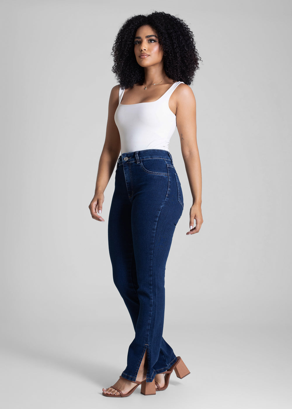 Calça Jeans Sawary Reta - 283132 AZUL