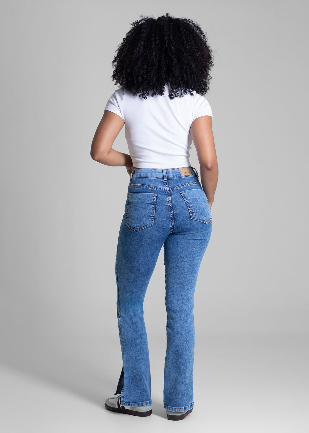 Calça Jeans Sawray  Reta Petit - 283156 AZUL