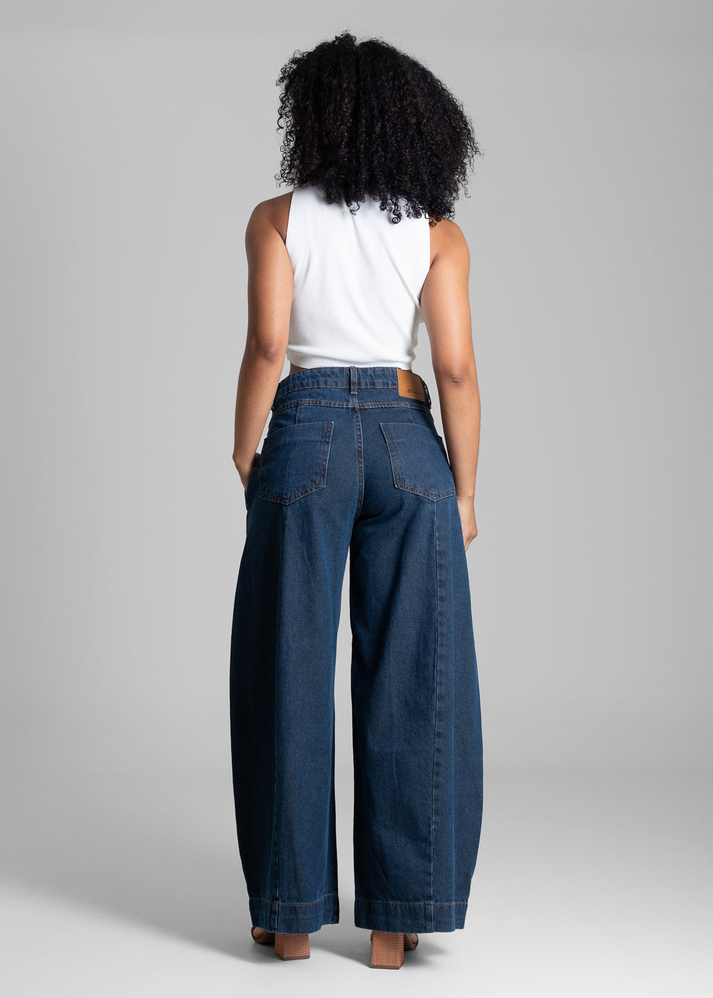 Calça Jeans Sawary Balloon - 283160 AZUL