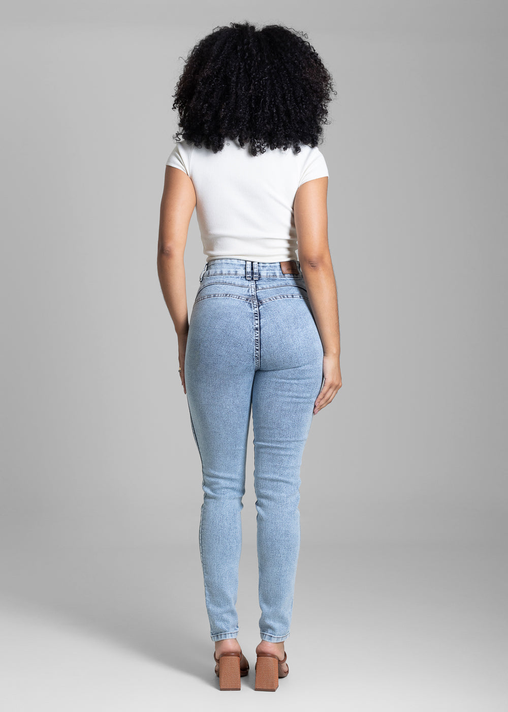 Calça Jeans Sawary Cigarrete - 283192 AZUL