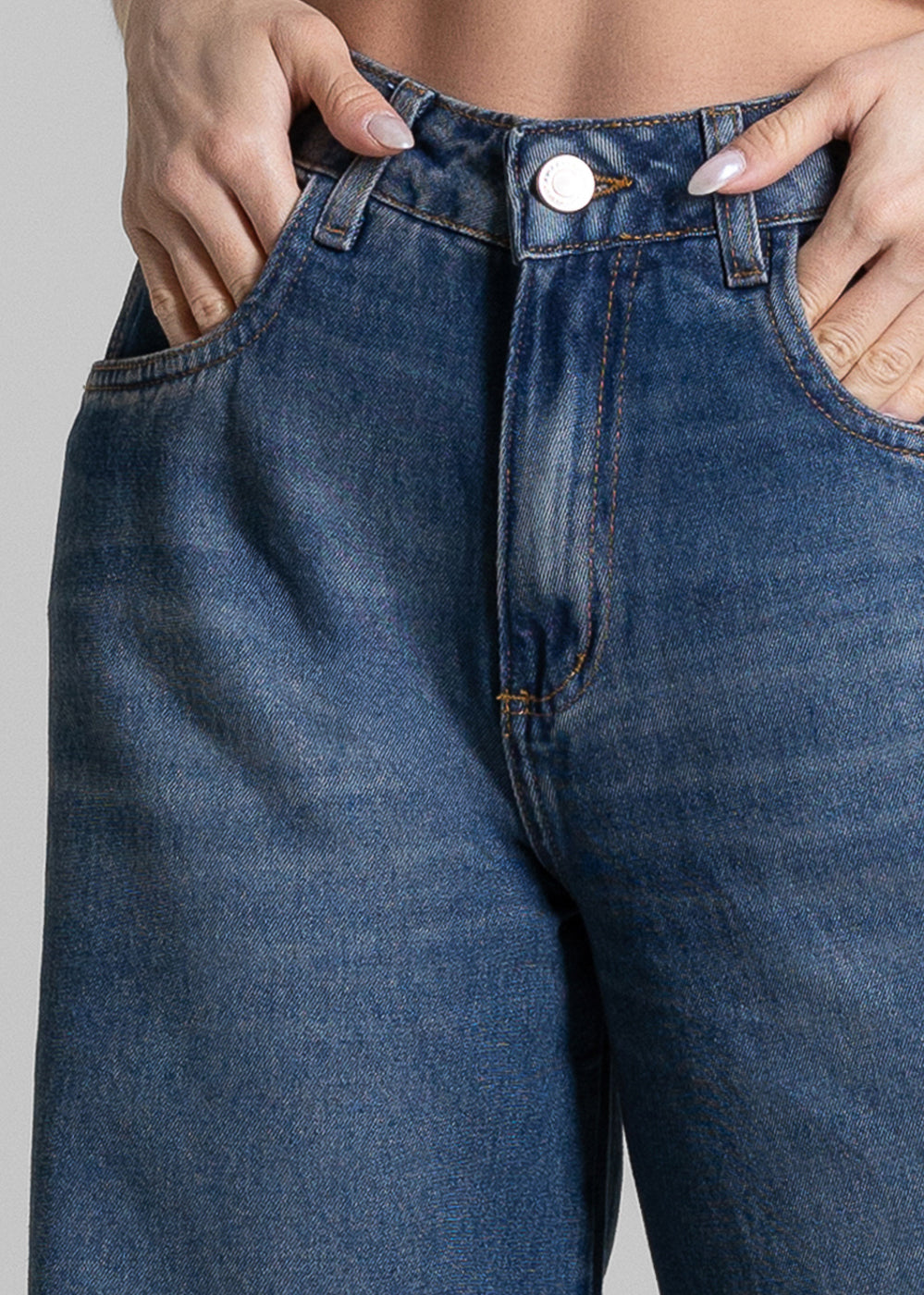 Calça Jeans Sawary Balloon Petit - 283203 AZUL
