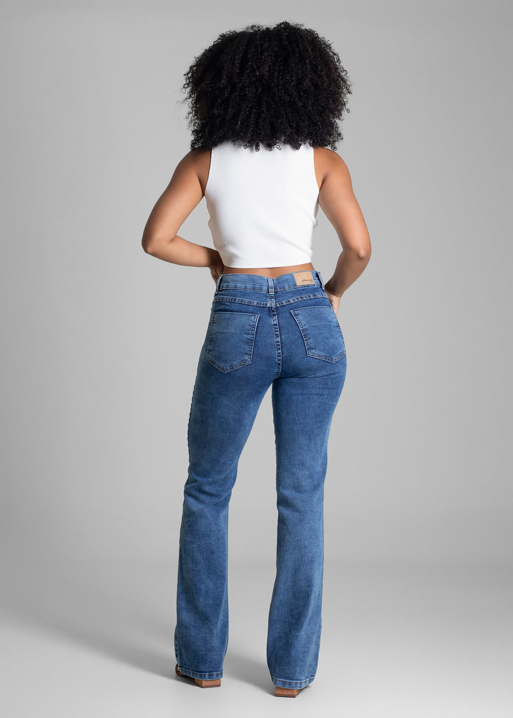 Calça Jeans Sawary Boot Cut - 283241 AZUL