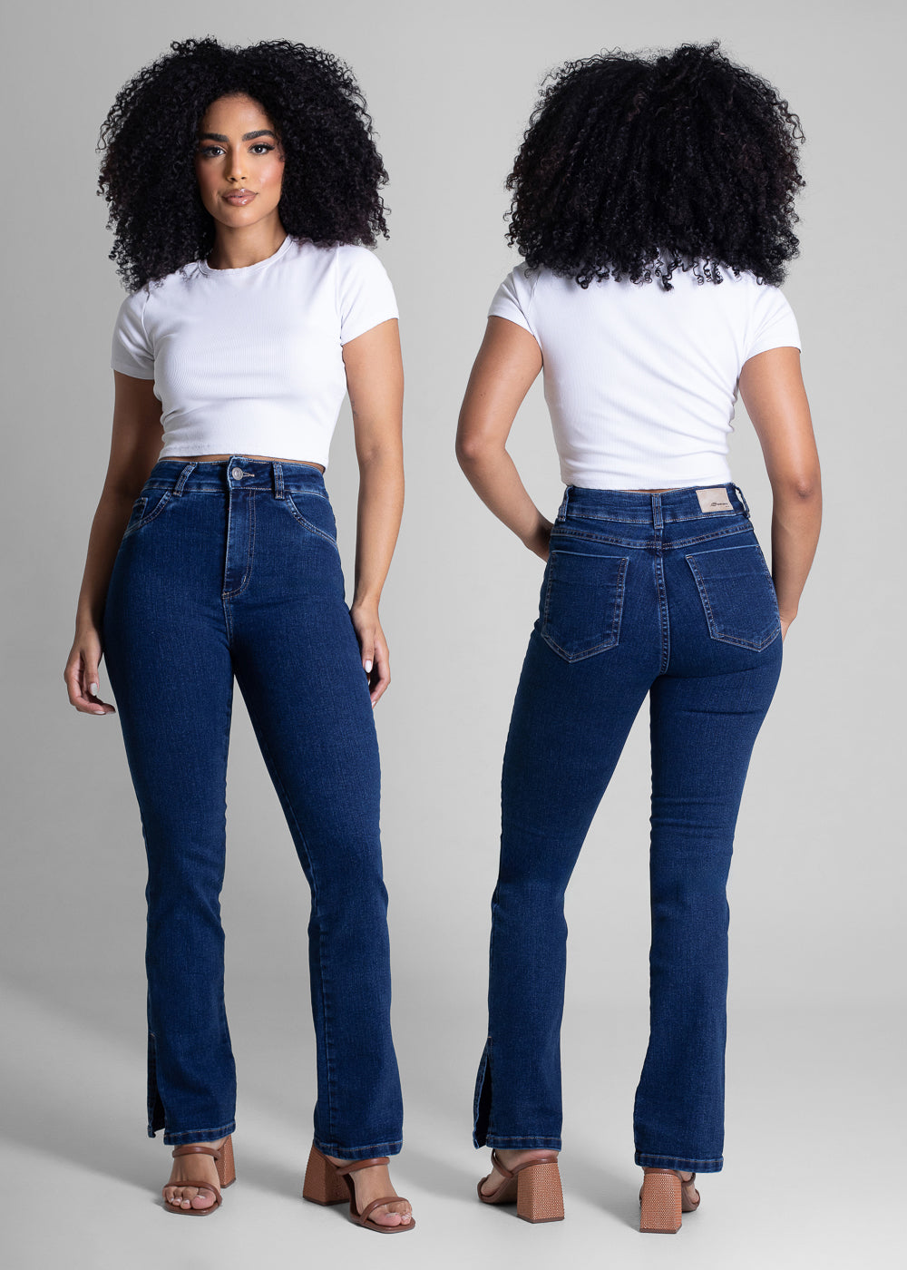 Calça Jeans Sawary Reta - 283258 AZUL