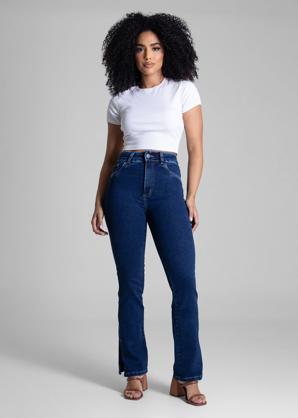 Calça Jeans Sawary Reta - 283258 AZUL