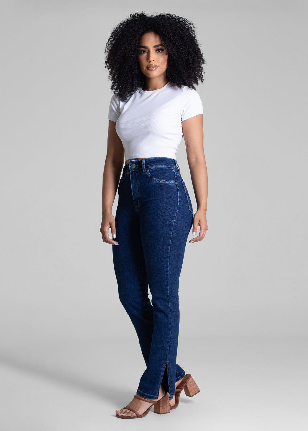 Calça Jeans Sawary Reta - 283258 AZUL