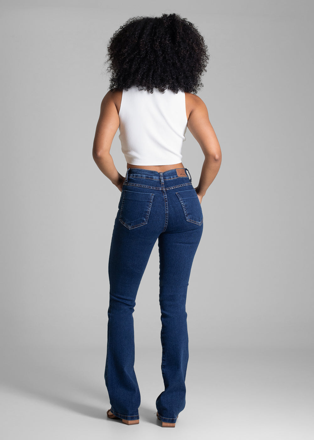 Calça Jeans Sawary Boot Cut - 283259 AZUL