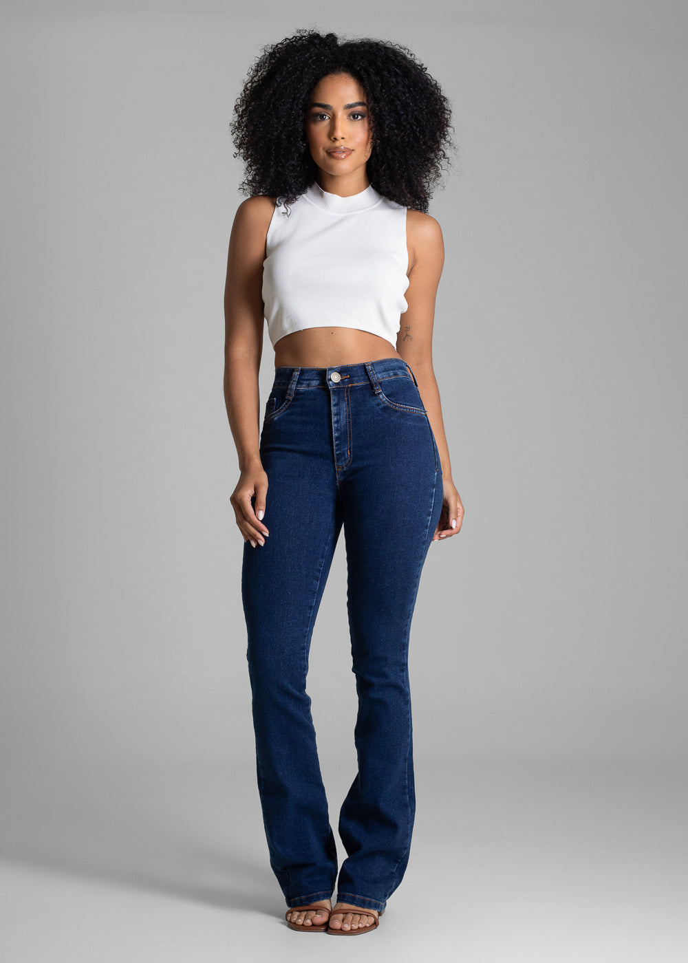 Calça Jeans Sawary Boot Cut - 283259 AZUL