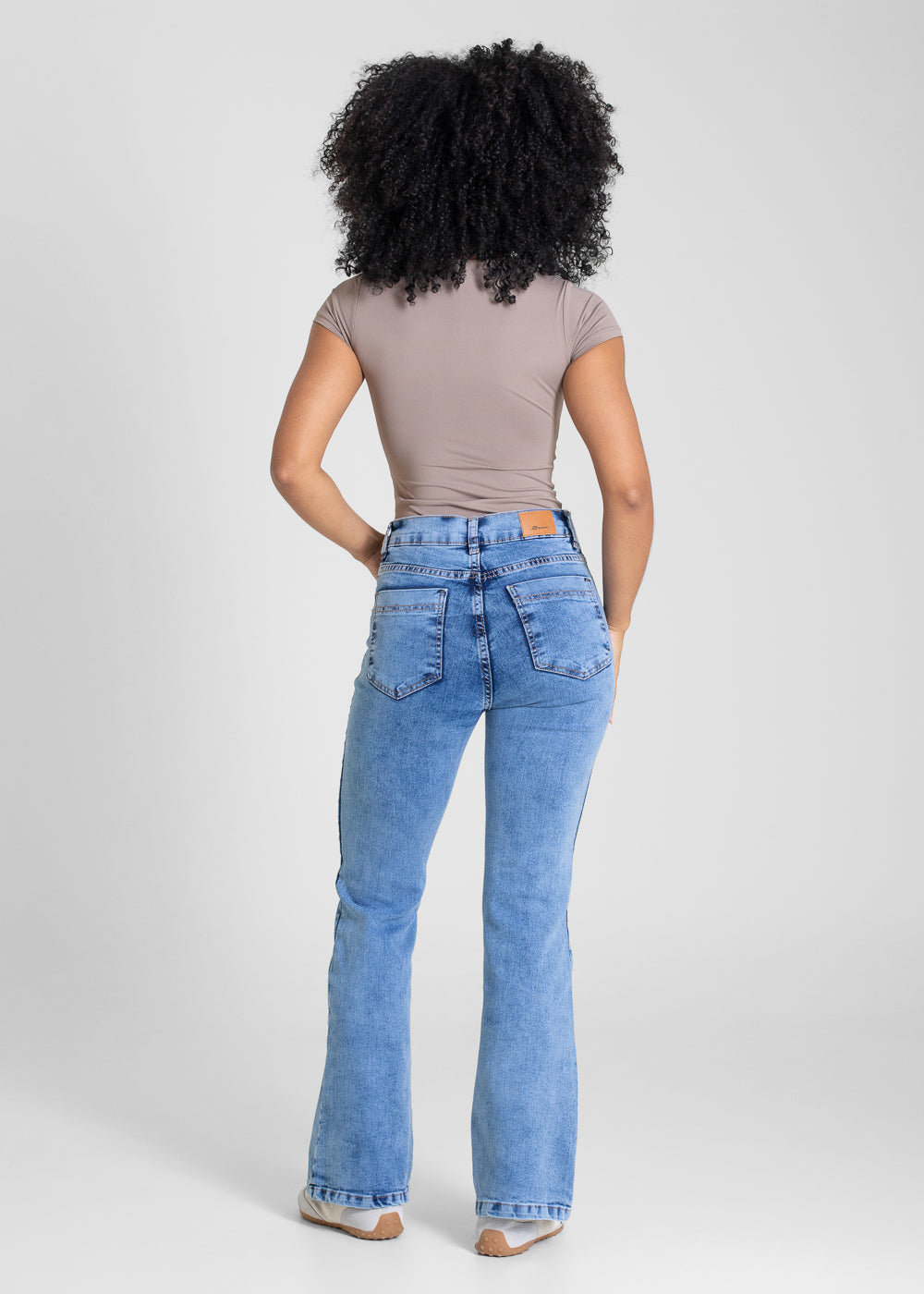 Calça Jeans Sawary Flare Petit - 283266 AZUL