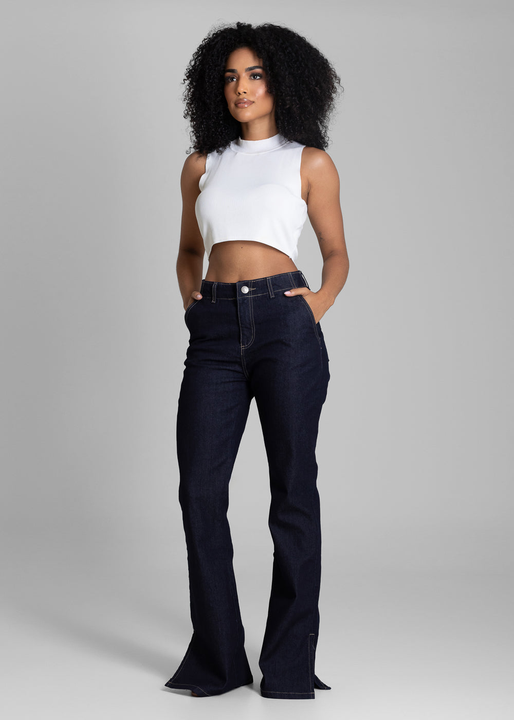 Calça Jeans Sawary Boot Cut - 283273 AZUL