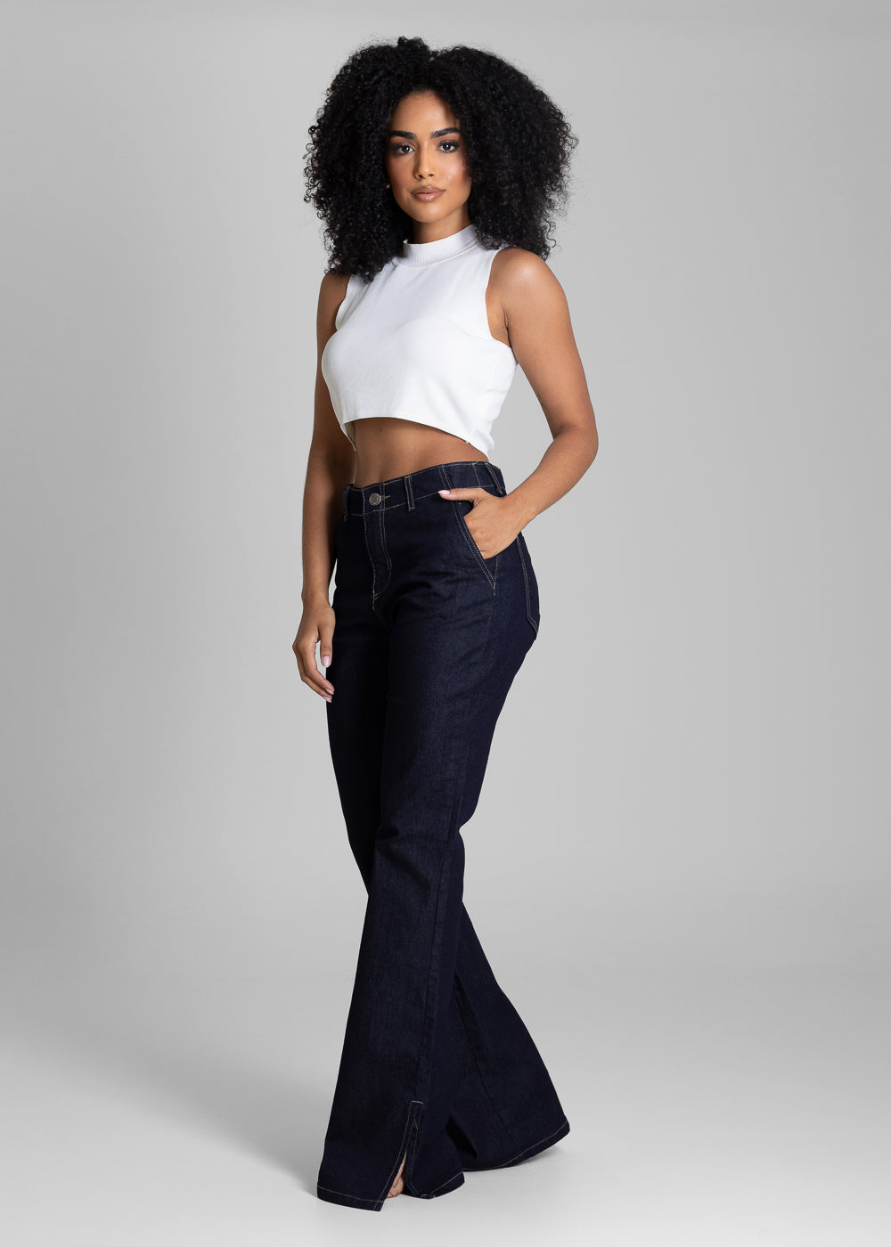 Calça Jeans Sawary Boot Cut - 283273 AZUL