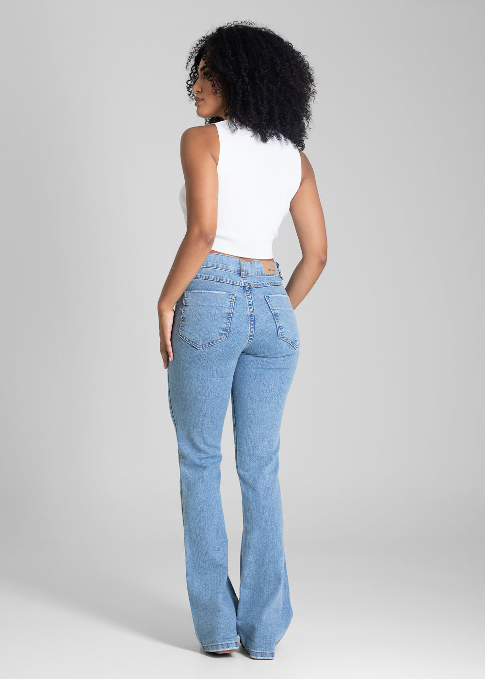 Calça Jeans Sawary Boot Cut - 283277 AZUL