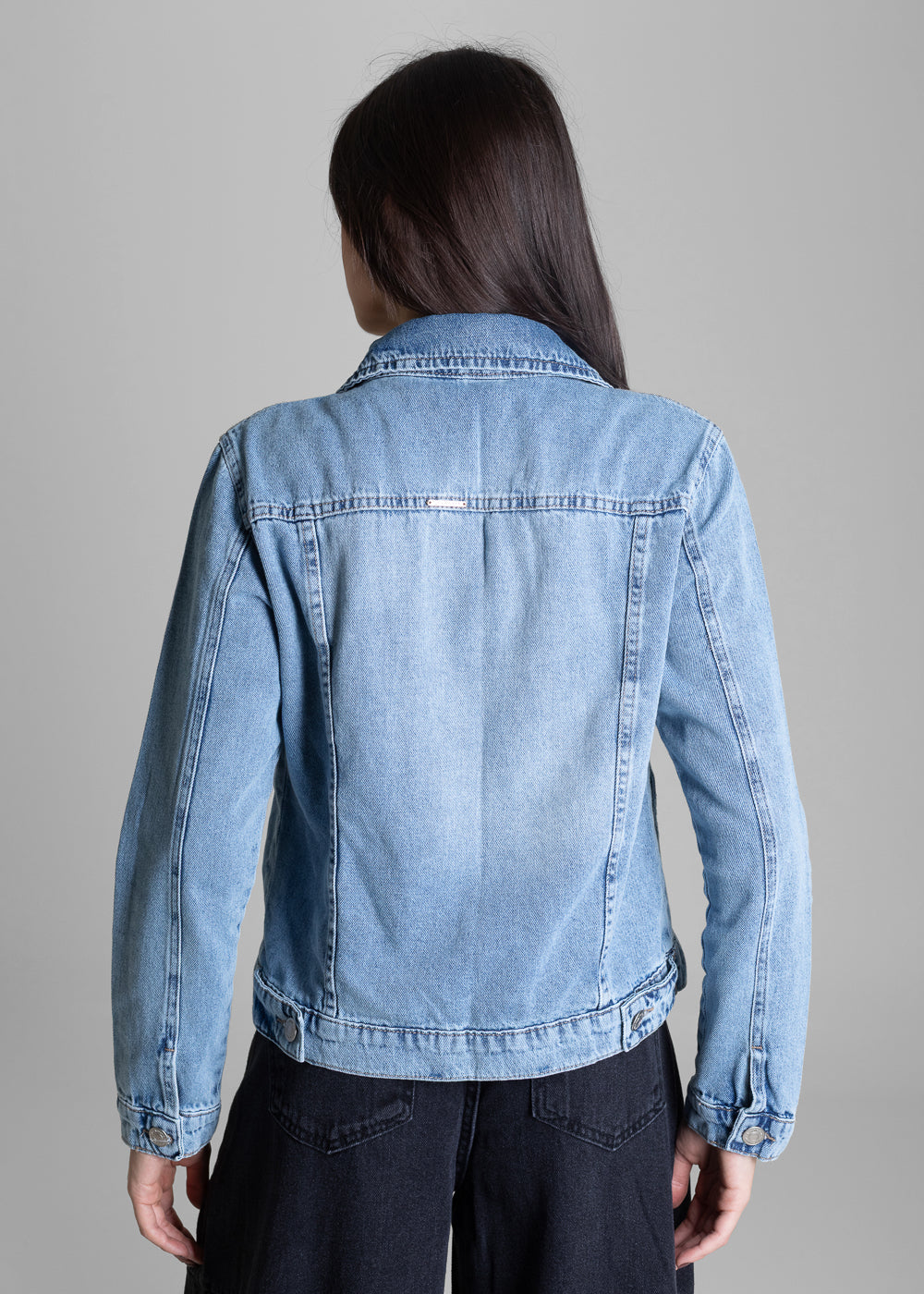 Jaqueta Jeans Sawary - 283290 AZUL