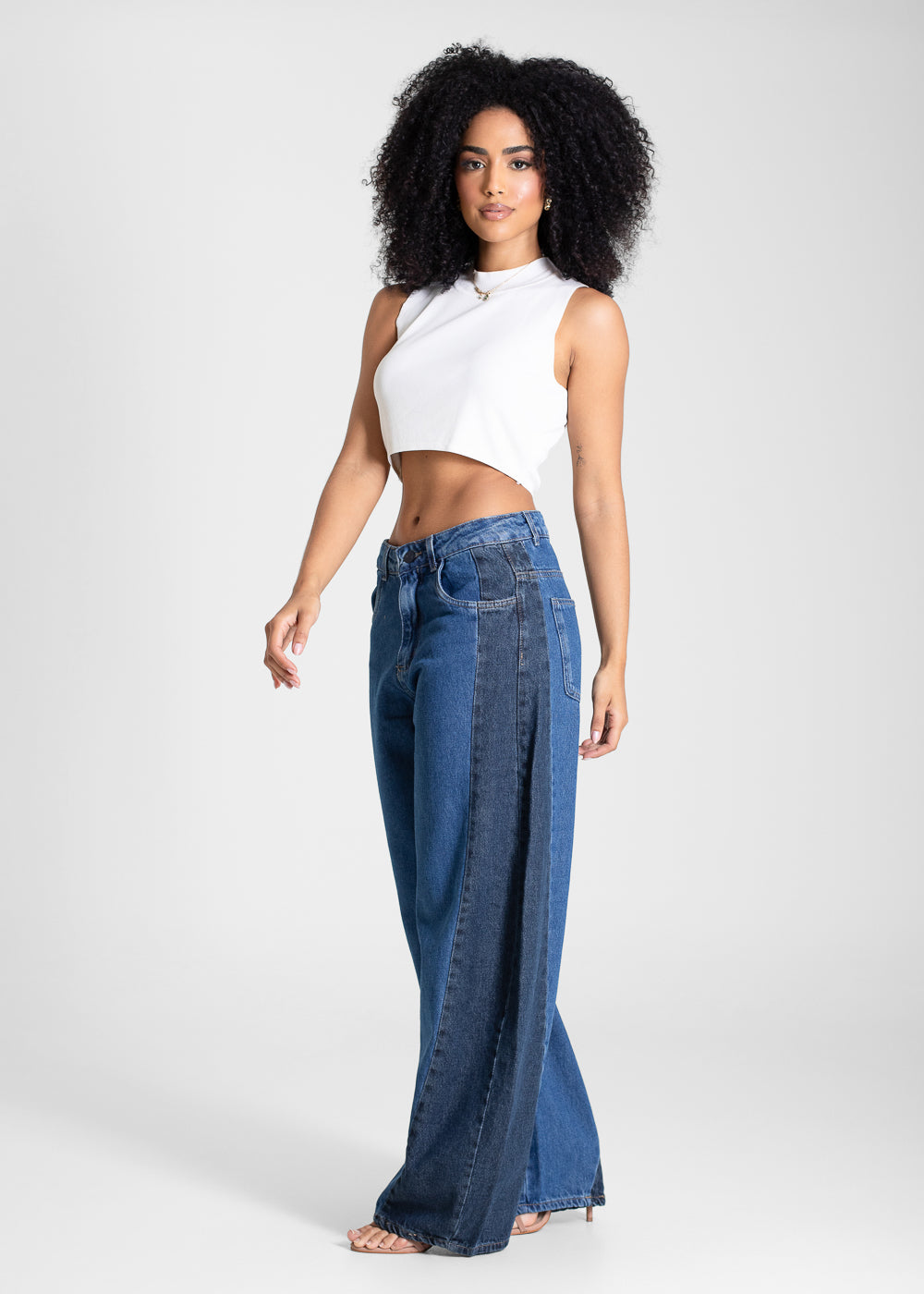 Calça Jeans Sawary Balloon - 283292 AZUL