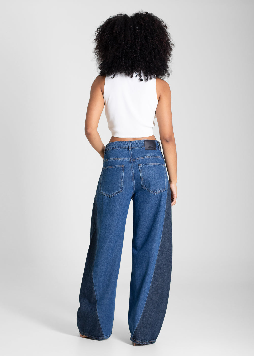 Calça Jeans Sawary Balloon - 283292 AZUL