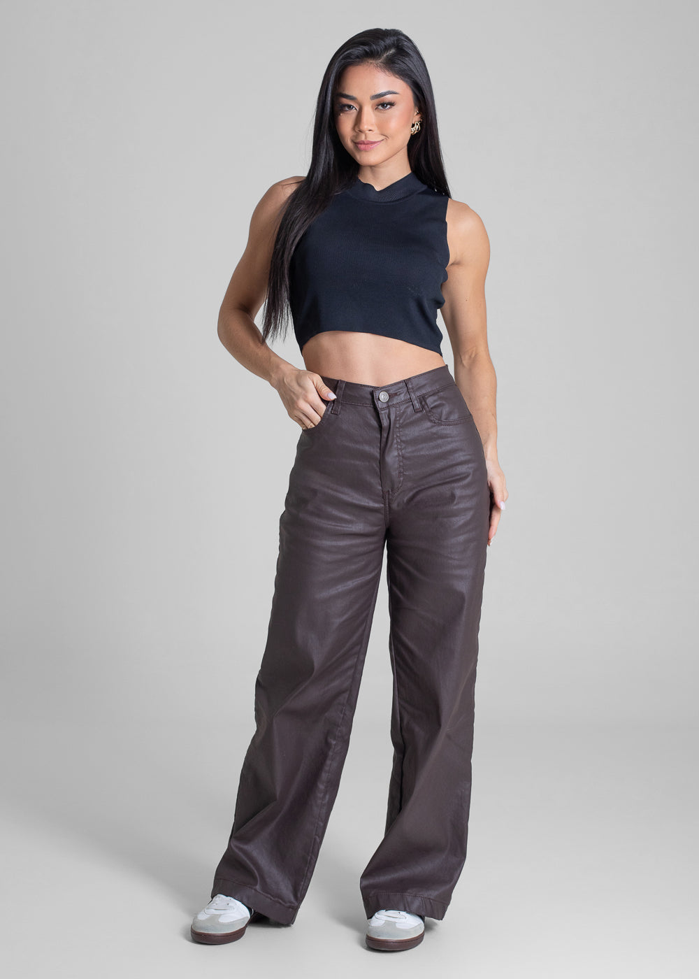 Calça Jeans Sawary Wide Leg - 280217 AZUL