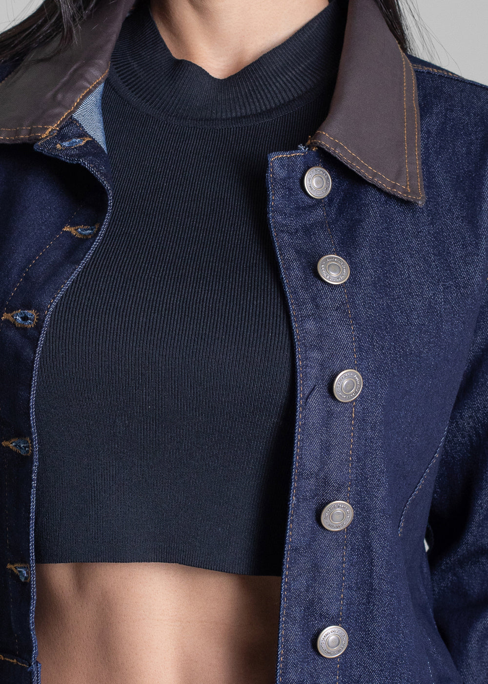 Jaqueta Jeans Sawary - 283296 AZUL