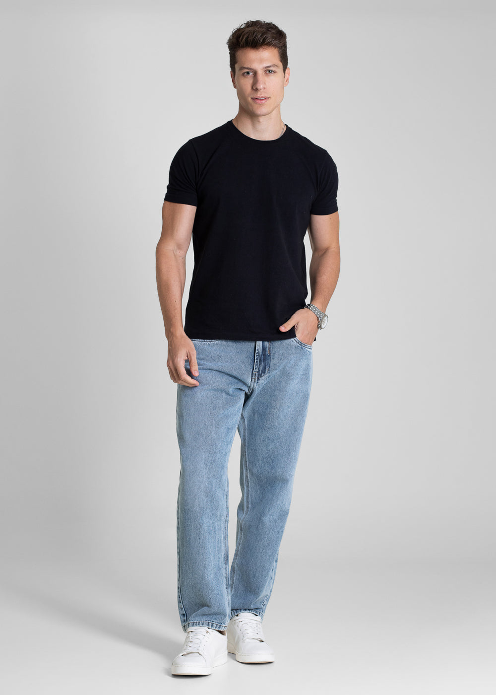 Calça Jeans Sawary 73 - 283298 AZUL