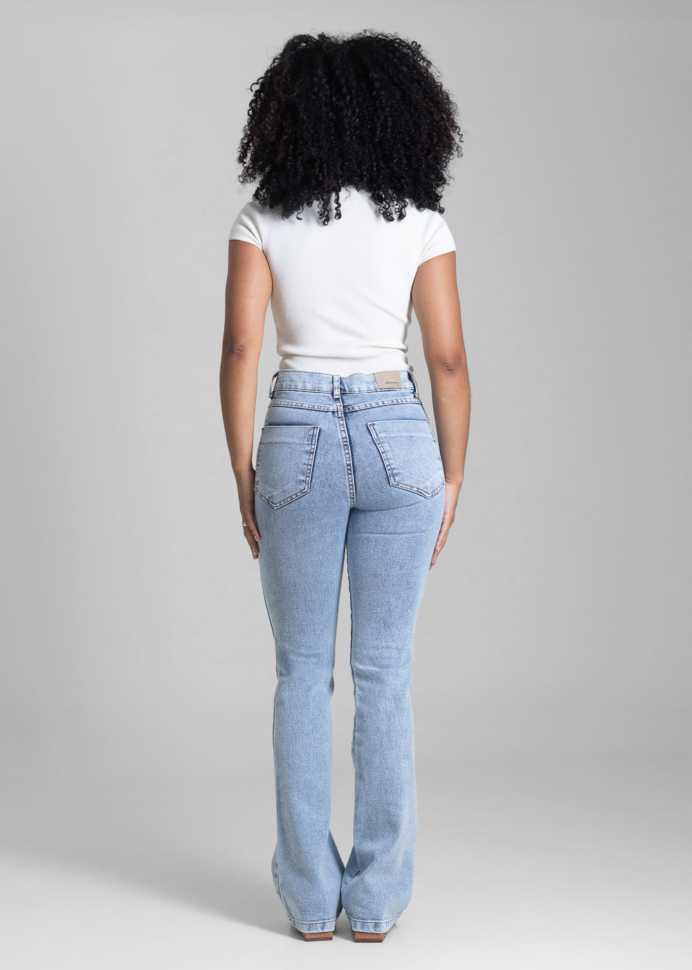 Calça Jeans Sawary Boot Cut - 283302 AZUL