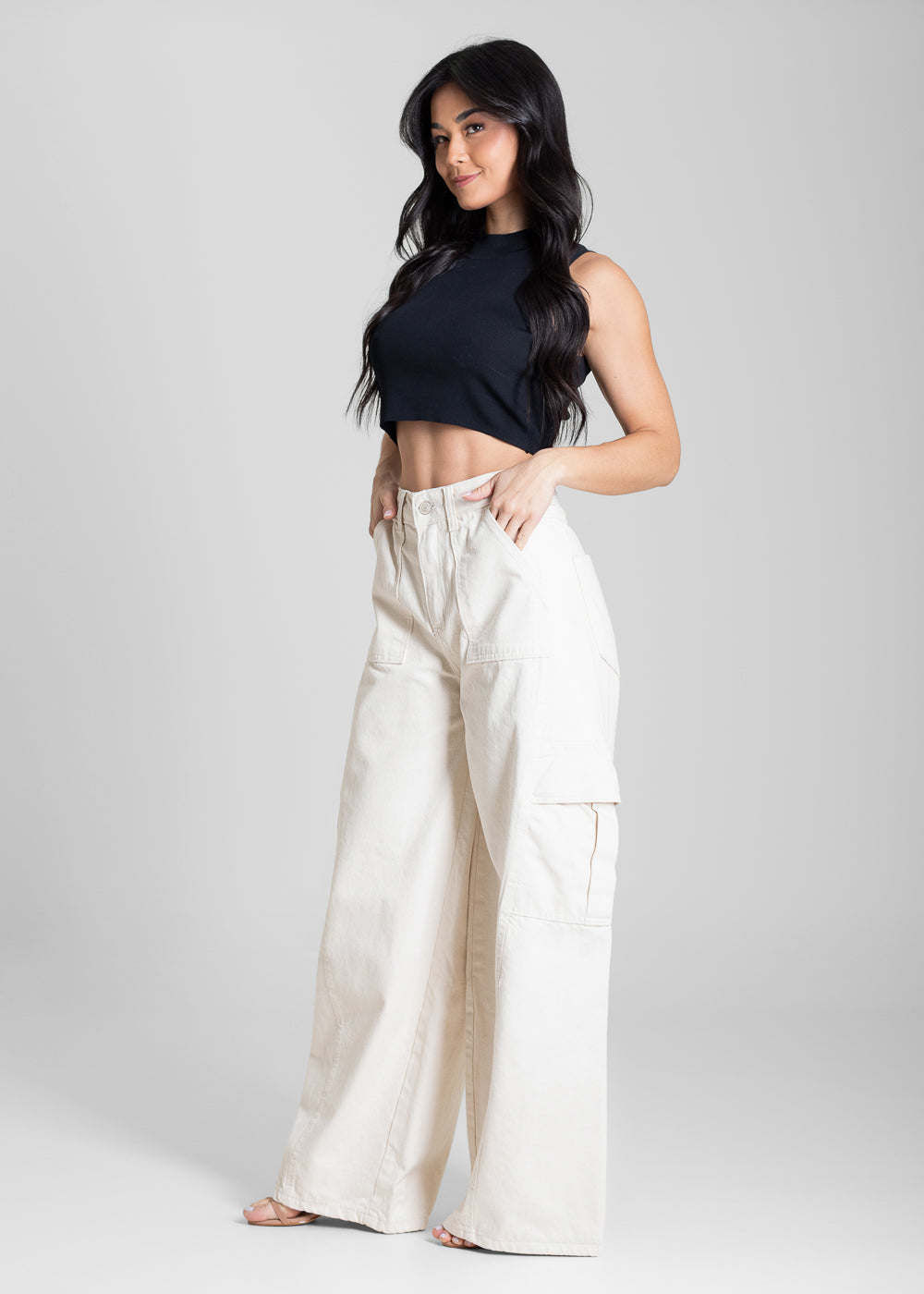 Calça Sarja Sawary Balloon - 283311 PT