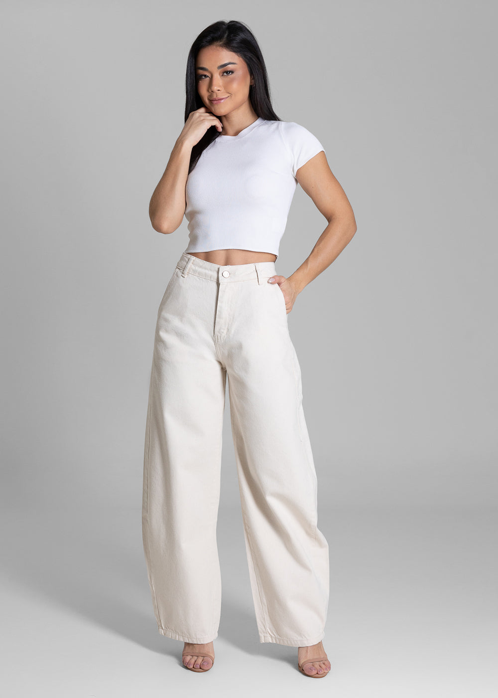 Calça Sarja Sawary Balloon - 283312 PT