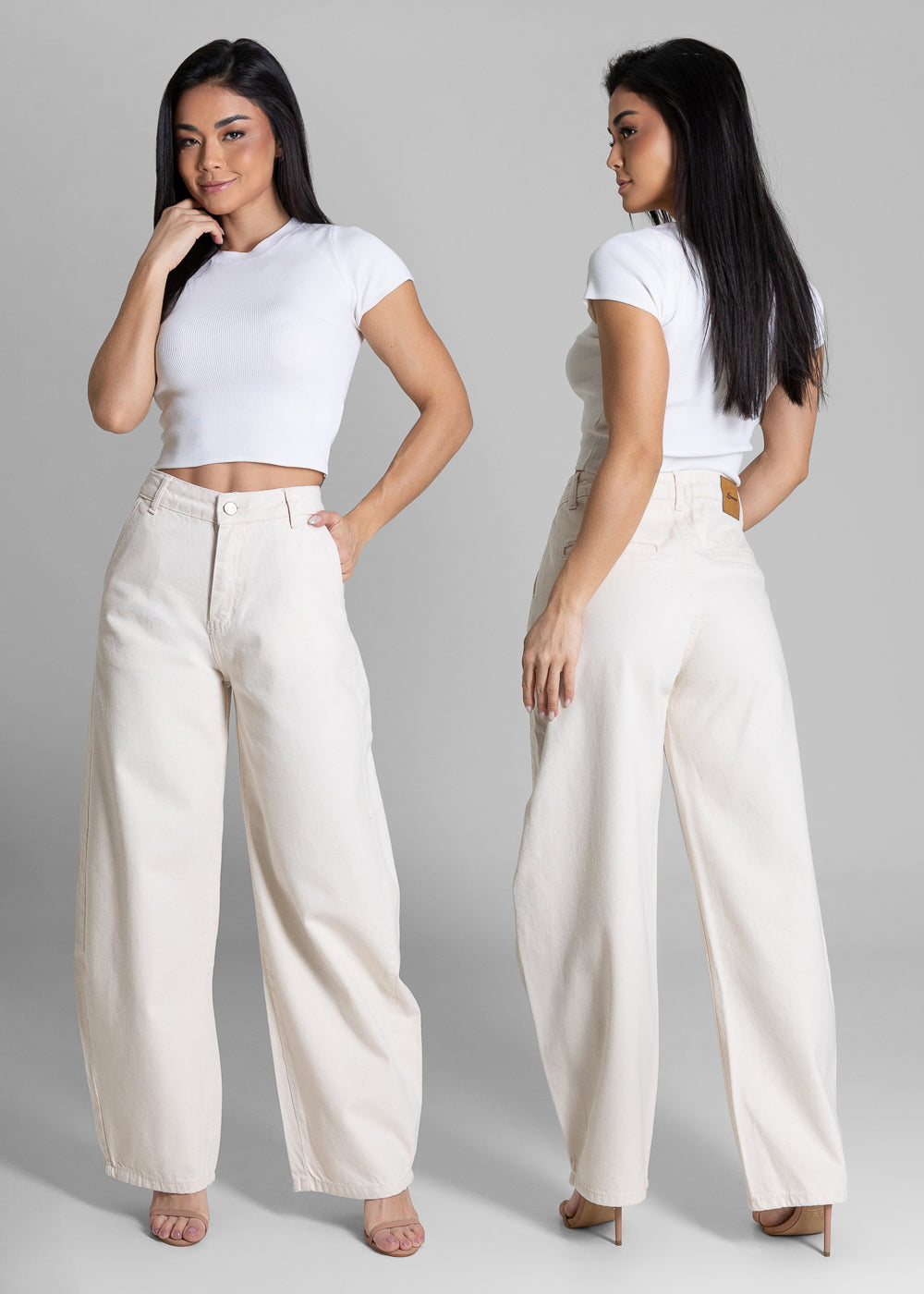 Calça Sarja Sawary Balloon - 283312 PT