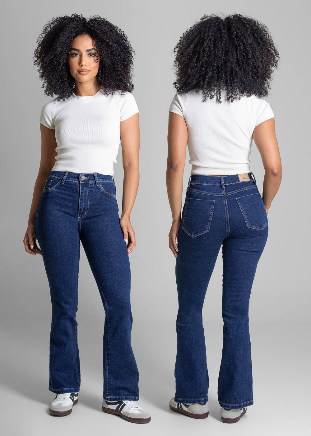 Calça Jeans Sawary Boot Cut Petit - 283367 AZUL