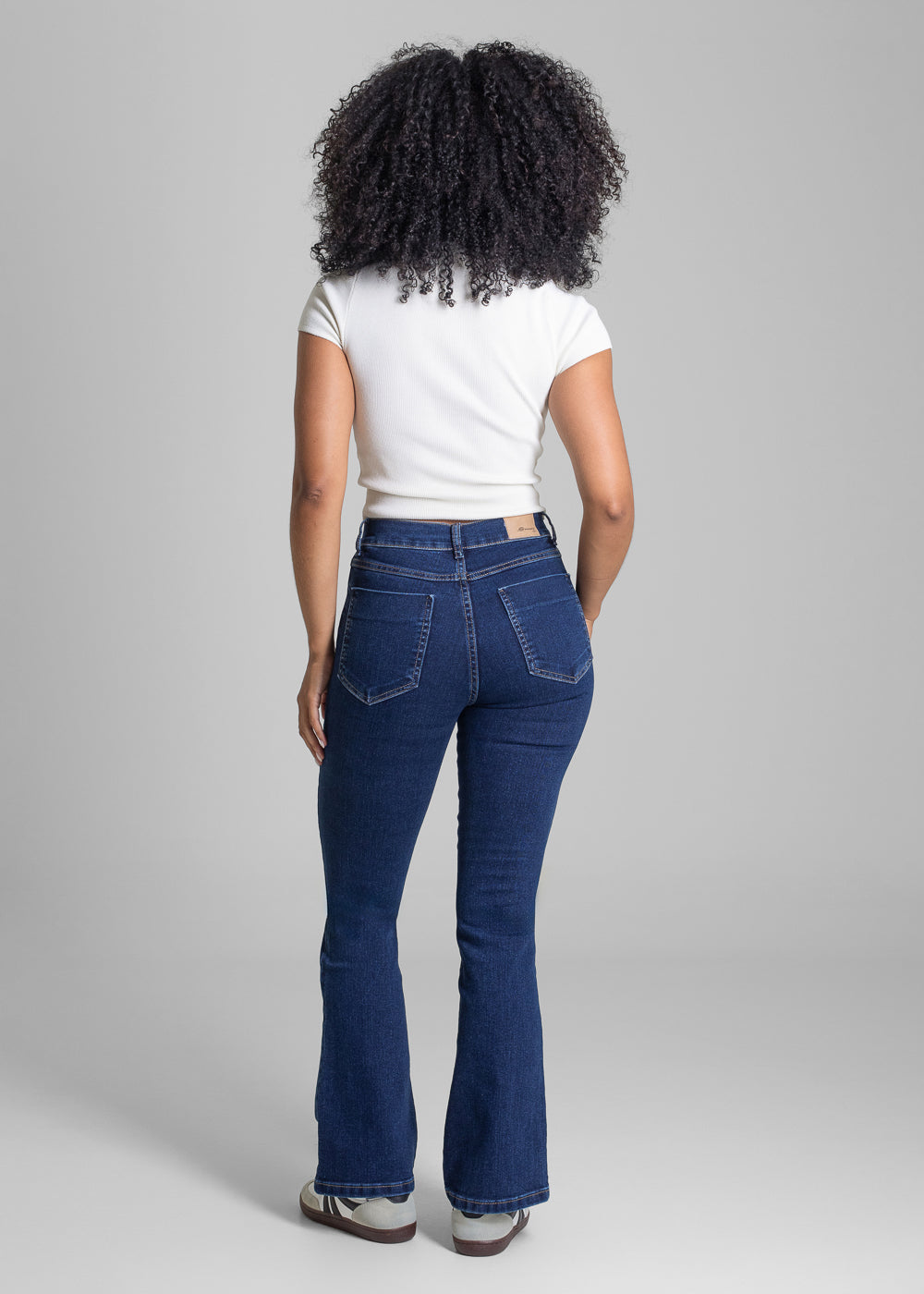Calça Jeans Sawary Boot Cut Petit - 283367 AZUL