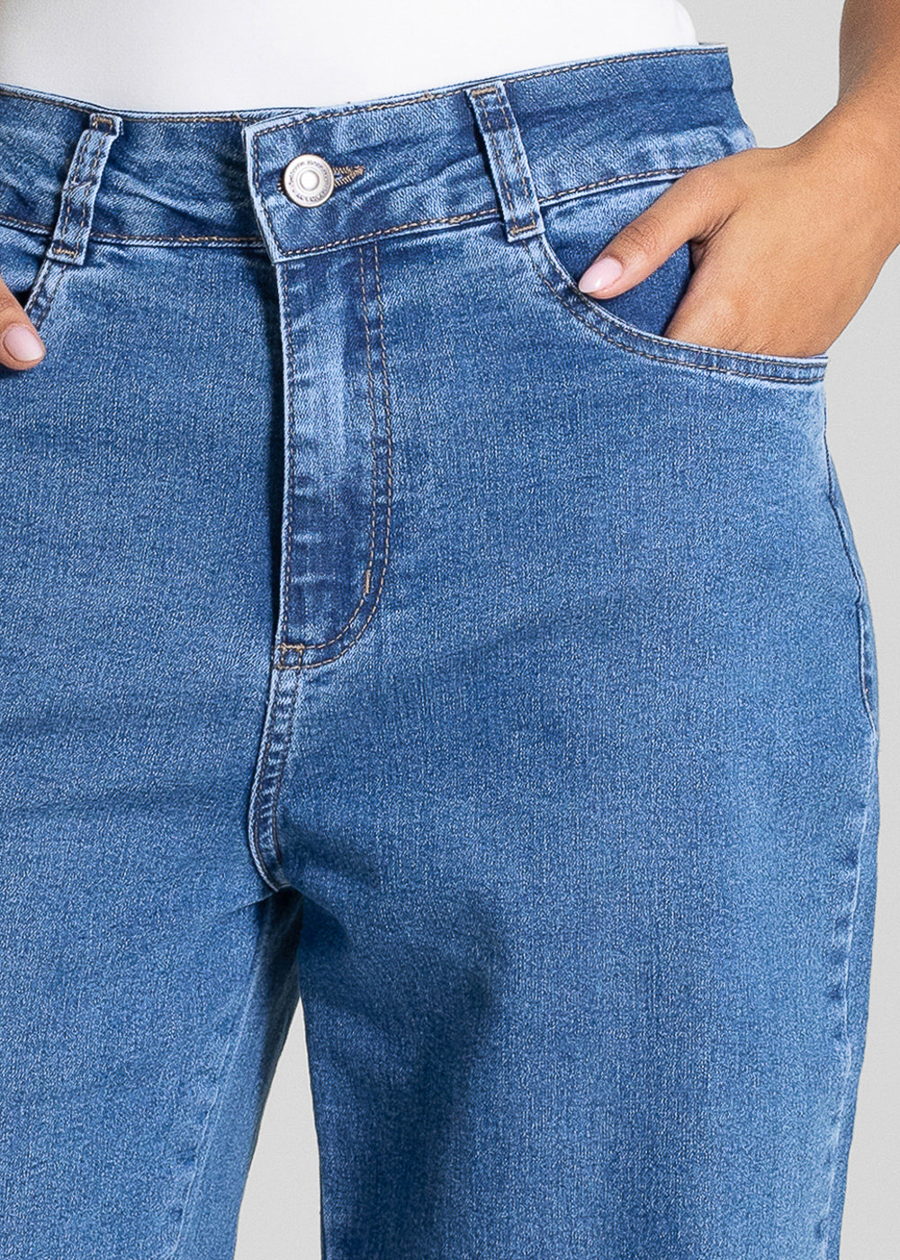 Calça Jeans Sawary Wide Leg - 283380 AZUL