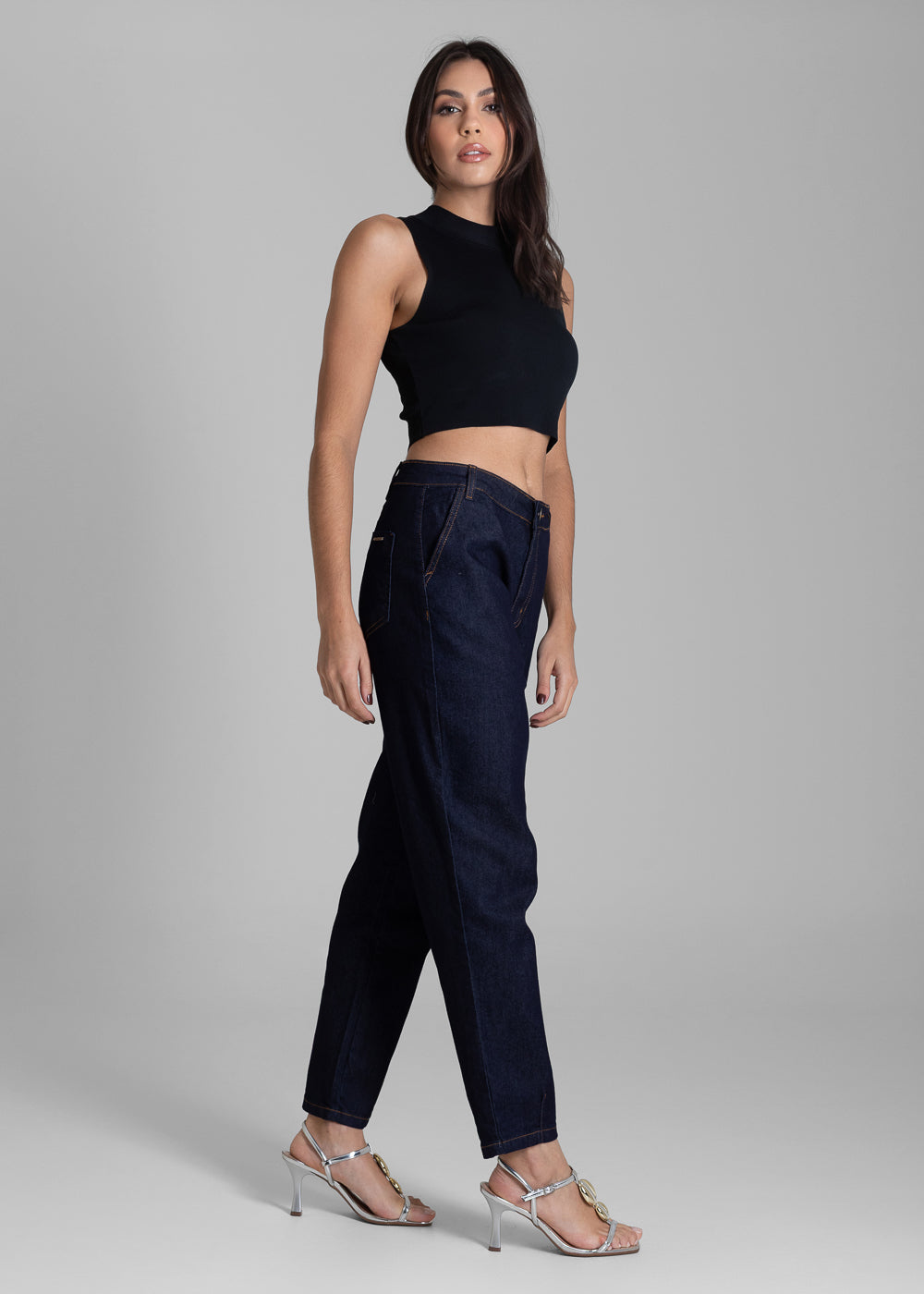 Calça Jeans Sawary Mom - 283382 AZUL