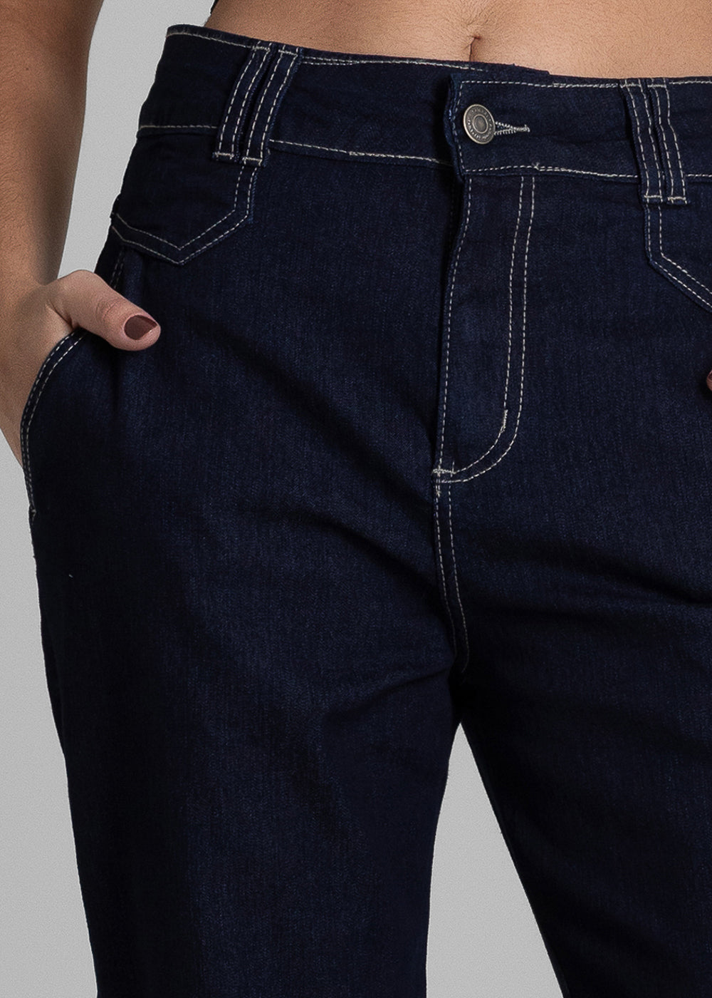 Calça Jeans Sawary Mom - 283403 AZUL