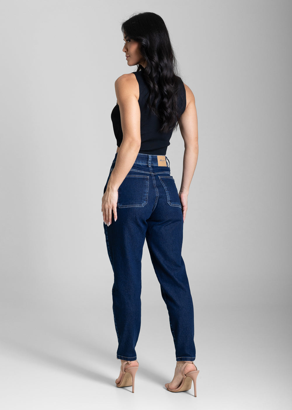 Calça Jeans Sawary Mom - 283408 AZUL