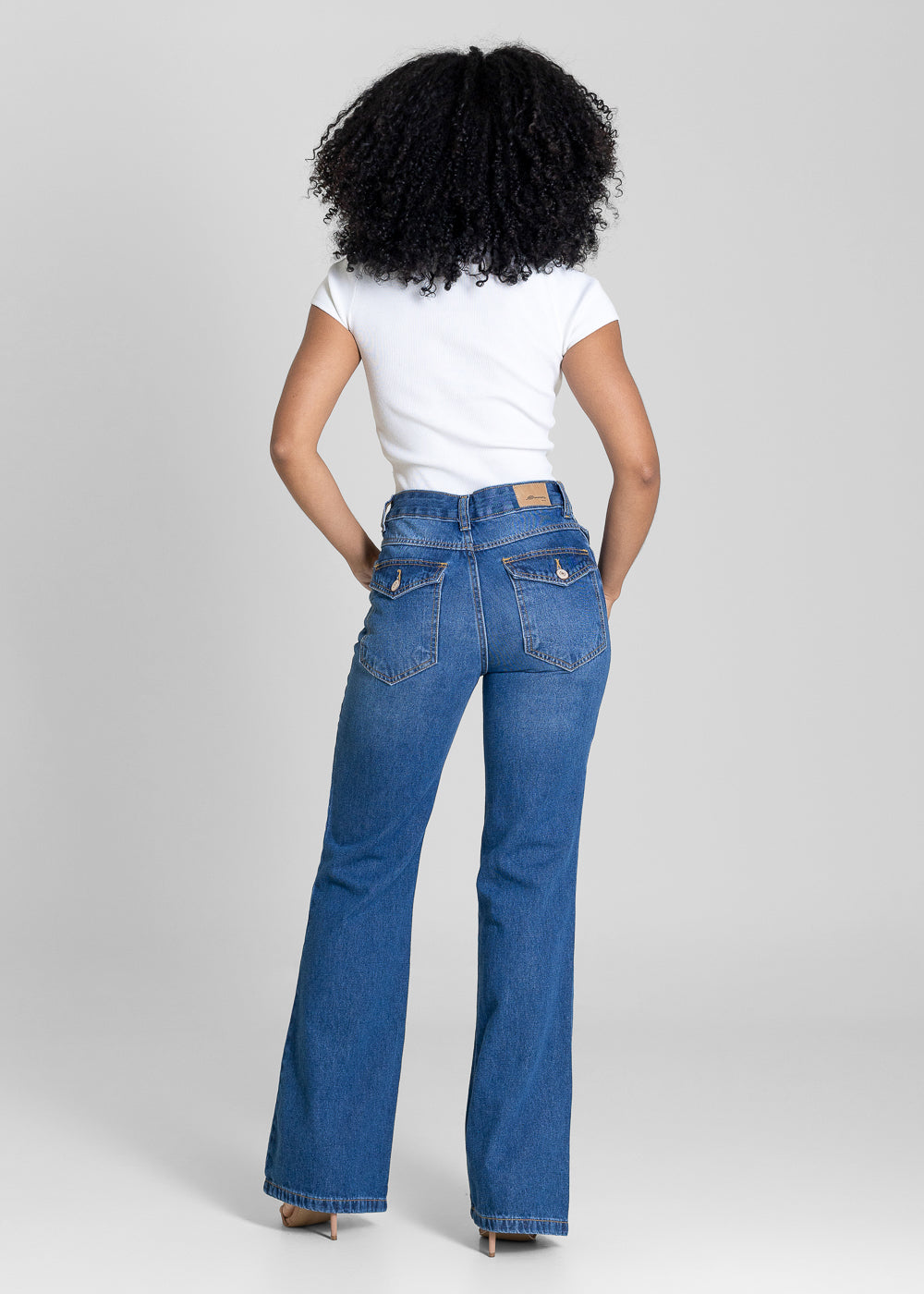 Calça Jeans Sawary Boot Cut -283410 AZUL