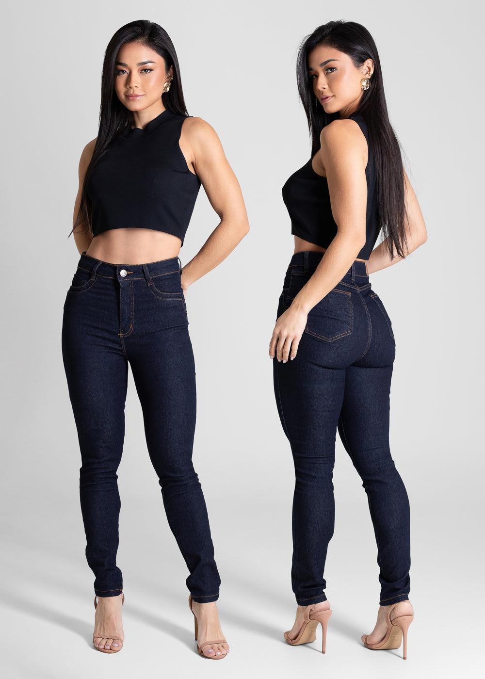 Calça Jeans Sawary Levanta Bumbum - 283431 AZUL